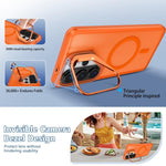 Supporto per fotocamera in metallo con custodia magnetica per Galaxy S26+, S26