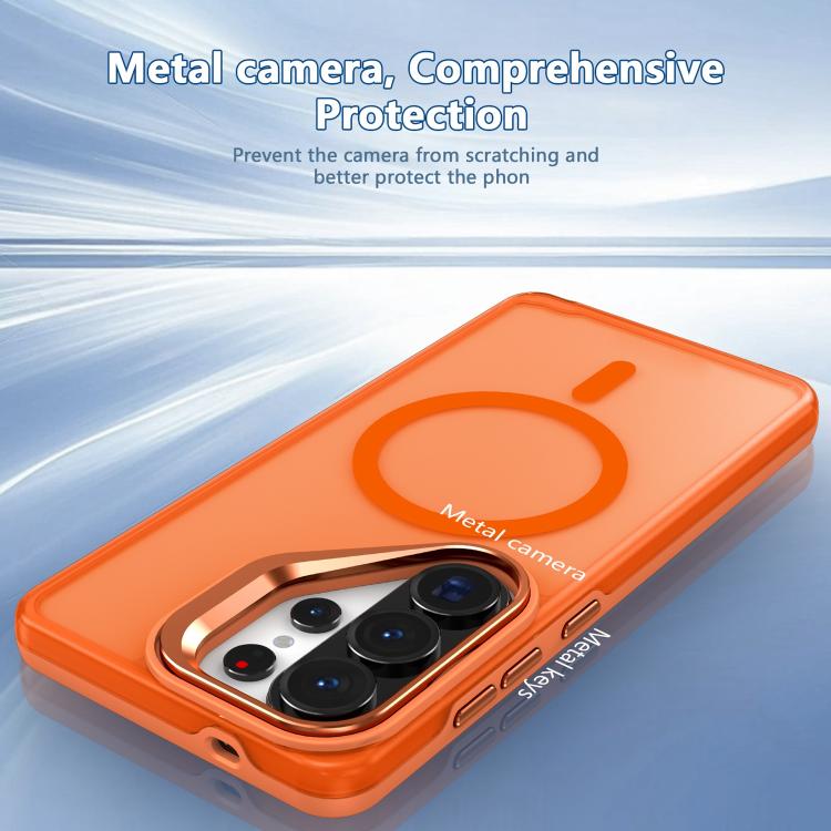 Supporto per fotocamera in metallo con custodia magnetica per Galaxy S26+, S26