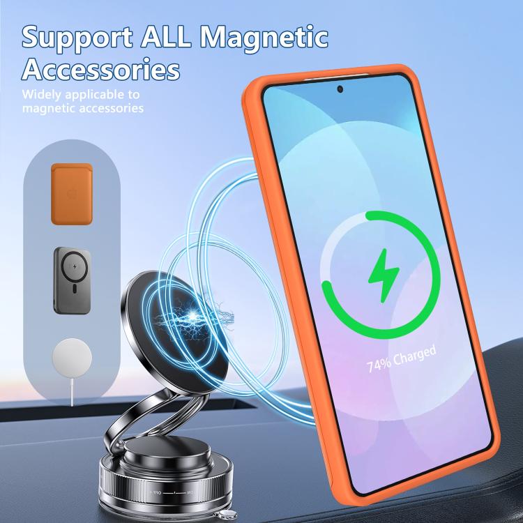 Supporto per fotocamera in metallo con custodia magnetica per Galaxy S26+, S26