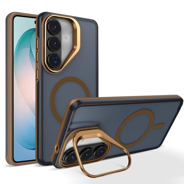 Supporto per fotocamera in metallo con custodia magnetica per Galaxy S26+, S26