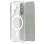 Custodia magnetica antiurto LeReach TOC Clear Series per Galaxy A57 5G