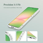 Custodia magnetica antiurto LeReach TOC Clear Series per Galaxy A57 5G