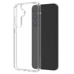 Custodia antiurto LeReach TOC Clear in TPU e acrilico per Galaxy S25 FE, S25+