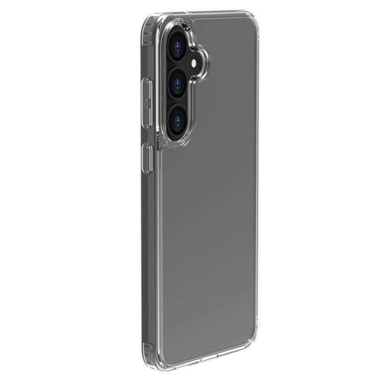 Custodia antiurto LeReach TOC Clear in TPU e acrilico per Galaxy S25 FE, S25+