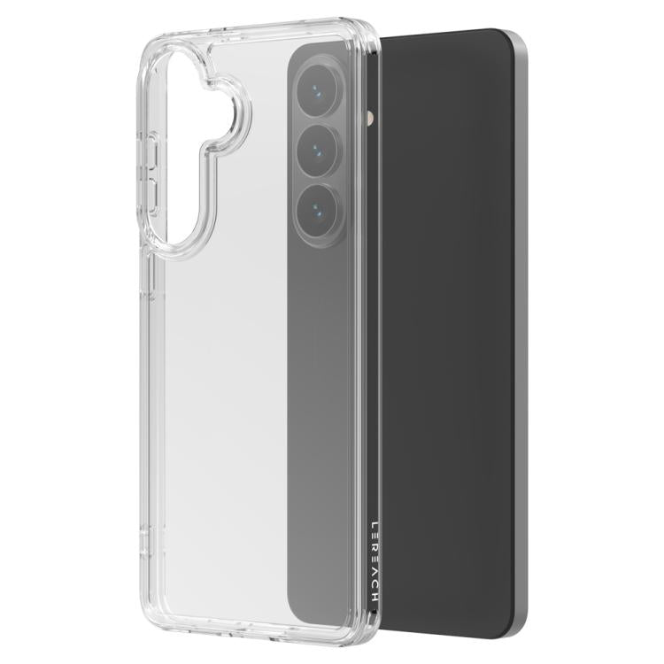 Custodia antiurto LeReach TOC Clear Series doppio composito per Galaxy S26+, S26
