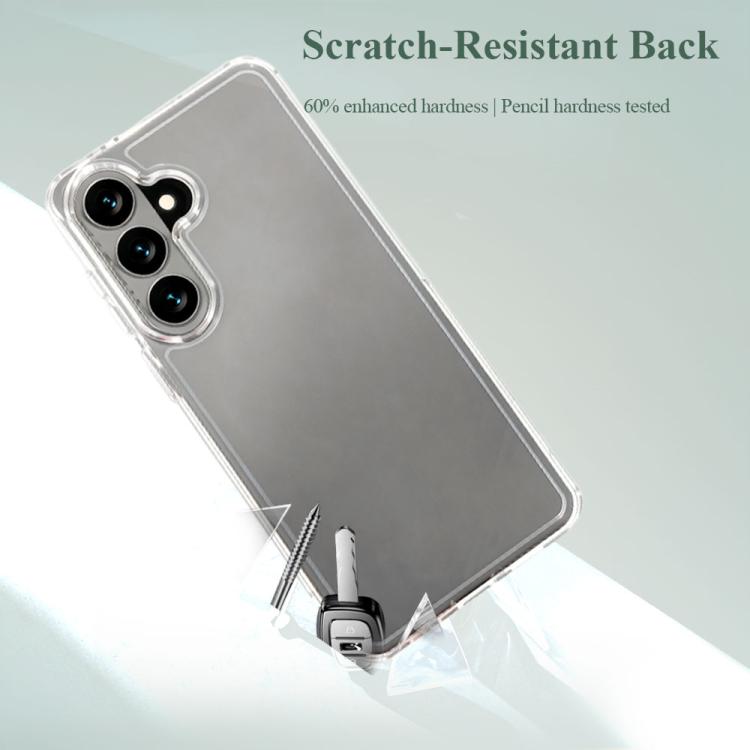 Custodia antiurto LeReach TOC Clear Series doppio composito per Galaxy S26+, S26
