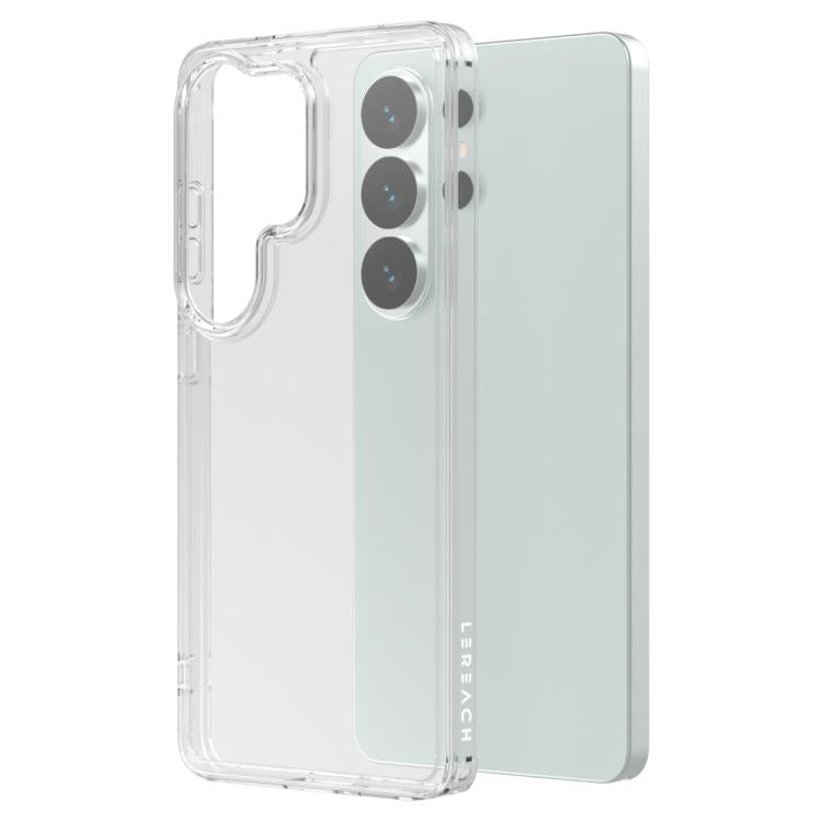 Custodia antiurto LeReach TOC Clear Series doppio composito per Galaxy S26+, S26