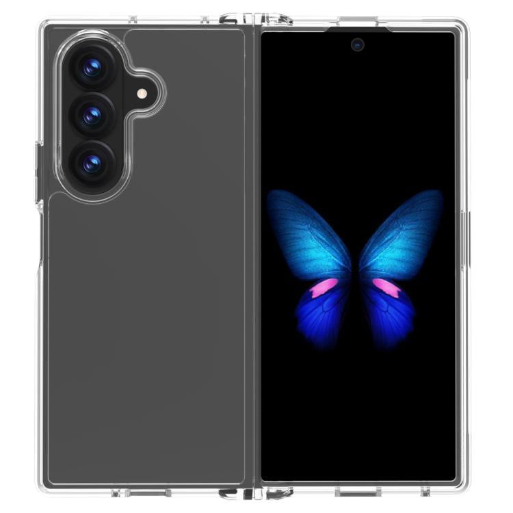 Custodia antiurto LeReach TOC Clear Series doppio composito per Galaxy Z Flip6