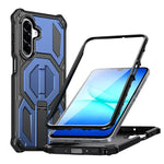 Custodia antiurto con supporto metallico nascosto per Galaxy A57 e A16/A17/A26