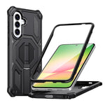 Custodia antiurto con supporto metallico nascosto per Galaxy A57 e A16/A17/A26