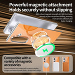 Custodia magnetica integrata in vetro antigraffio per Galaxy Z Fold5, Fold4 e