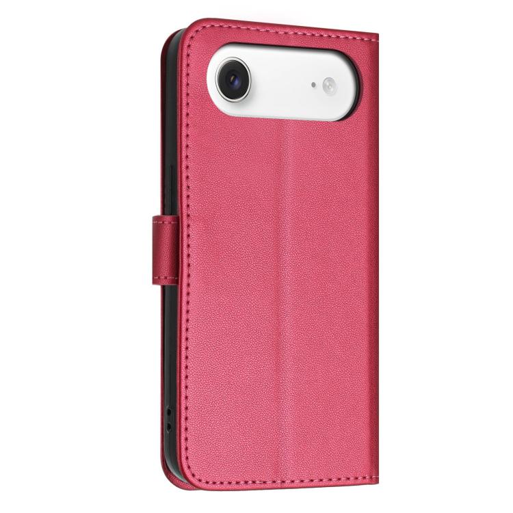 Custodia portafoglio in ecopelle con cerniera per iPhone