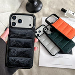 Custodia TPU e PU con imbottitura per iPhone 14 e 13