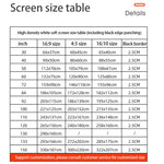 Tenda schermo proiezione pieghevole in poliestere 72" 16:9