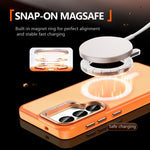 Custodia magnetica con supporto in metallo per Galaxy serie S
