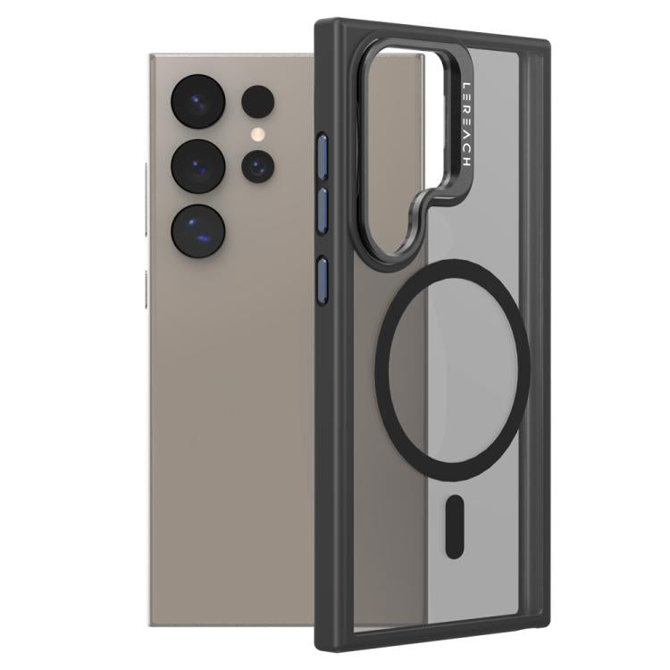 Custodia magnetica con supporto in metallo per Galaxy serie S