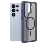 Custodia magnetica con supporto in metallo per Galaxy serie S