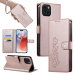 Custodia portafoglio in ecopelle con chiusura magnetica e cinturi