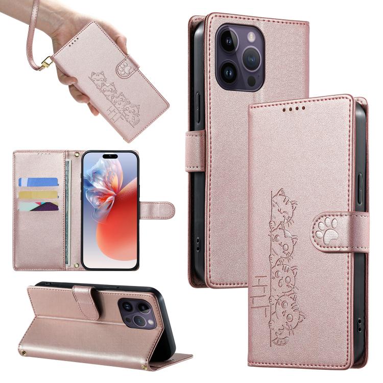 Custodia portafoglio in ecopelle con chiusura magnetica e cinturi