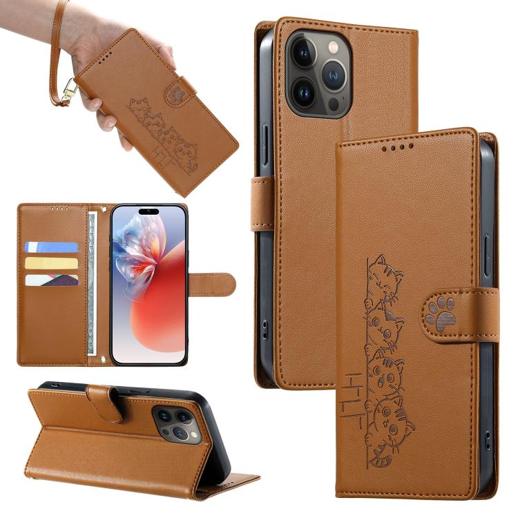 Custodia portafoglio in ecopelle con chiusura magnetica e cinturi