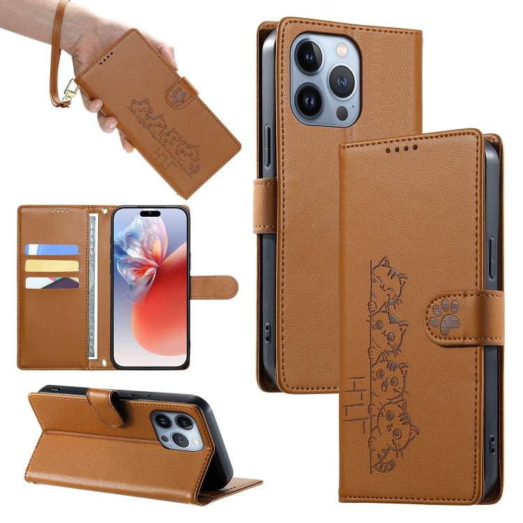 Custodia portafoglio in ecopelle con chiusura magnetica e cinturi