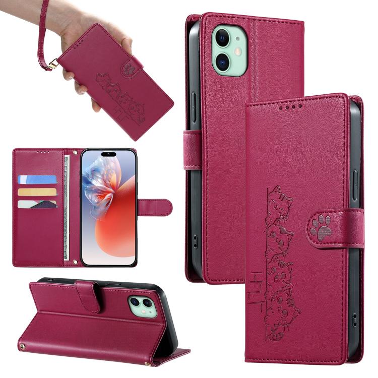 Custodia portafoglio in ecopelle con chiusura magnetica