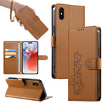 Custodia portafoglio in ecopelle con chiusura magnetica