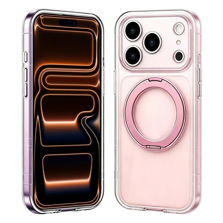 Custodia silicone magnetica con supporto girevole per iPhone 17 P