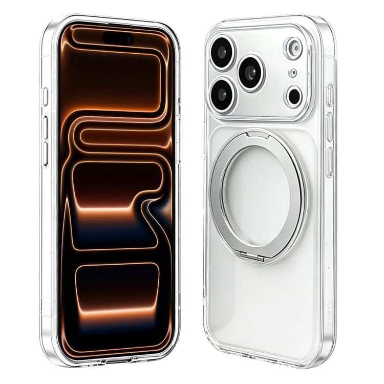 Custodia silicone magnetica con supporto girevole per iPhone 17 P