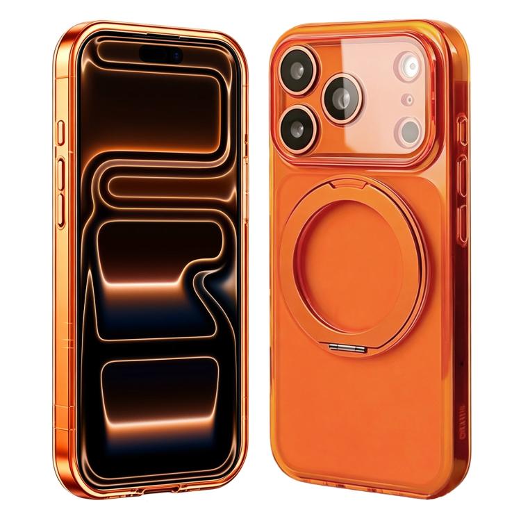Custodia silicone magnetica con supporto girevole per iPhone 17 P
