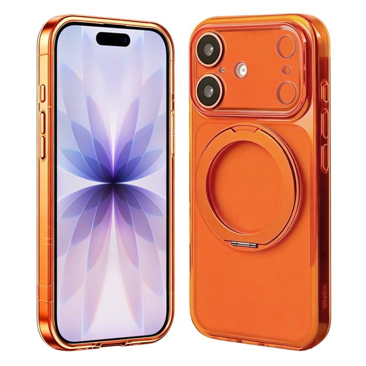 Custodia silicone magnetica con supporto girevole per iPhone 17 P
