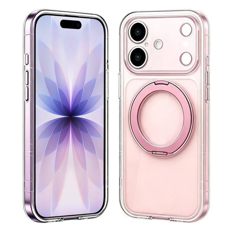 Custodia silicone magnetica con supporto girevole per iPhone 17 P
