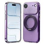 Custodia silicone magnetica con anello girevole per iPhone Air