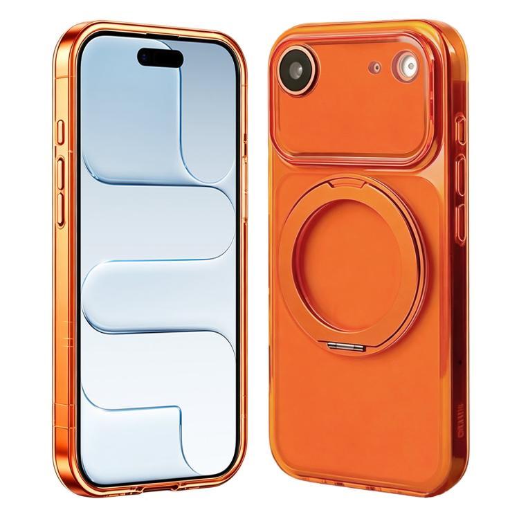 Custodia silicone magnetica con anello girevole per iPhone Air