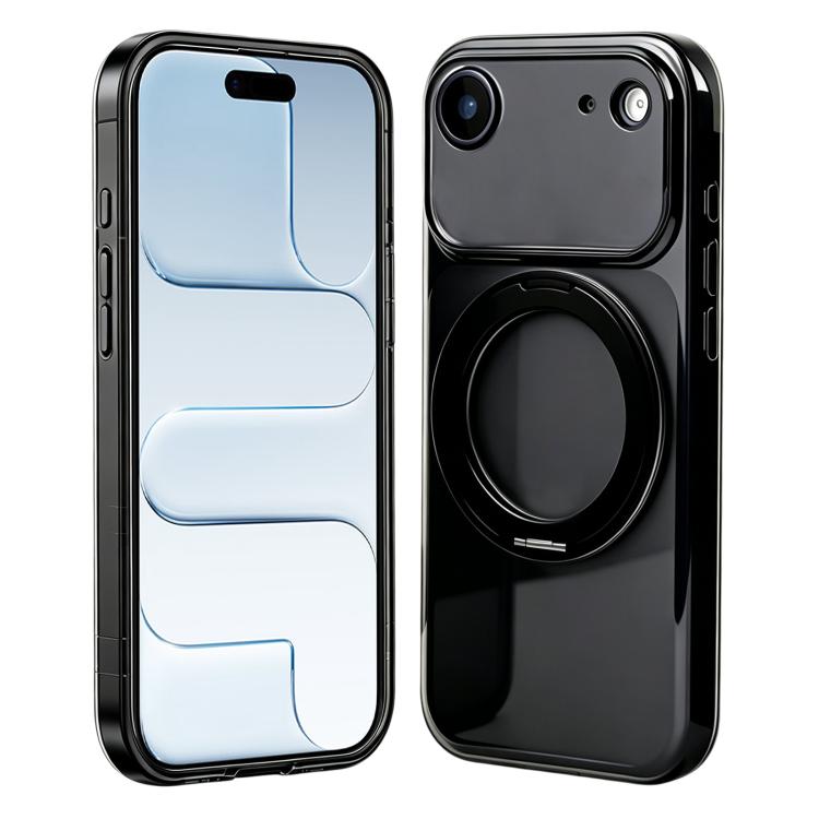 Custodia silicone magnetica con anello girevole per iPhone Air