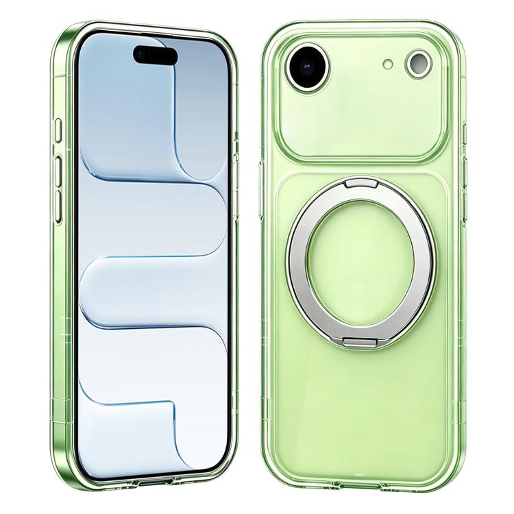 Custodia silicone magnetica con anello girevole per iPhone Air
