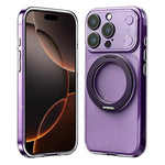 Custodia silicone magnetica con anello girevole per iPhone Air