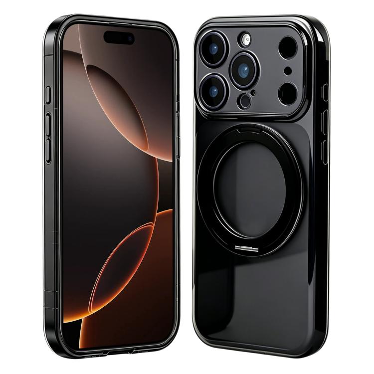Custodia silicone magnetica con anello girevole per iPhone Air