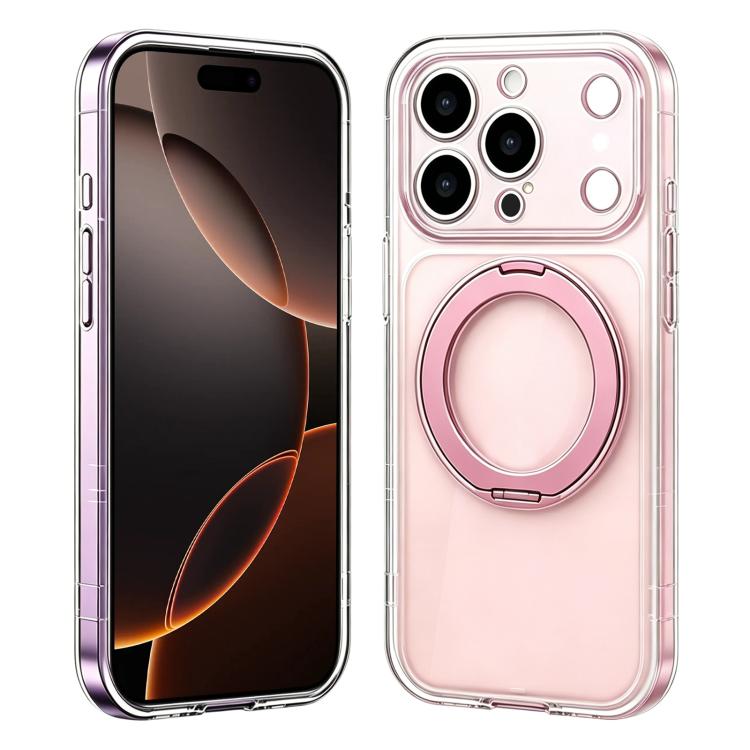 Custodia silicone magnetica con anello girevole per iPhone Air