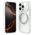 Custodia silicone magnetica con anello girevole per iPhone Air
