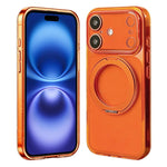 Custodia silicone con supporto girevole per iPhone 16 Plus