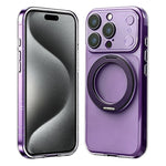 Custodia silicone magnetica con supporto girevole per iPhone 15 P