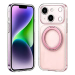 Custodia silicone magnetica con supporto girevole per iPhone 15 P