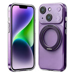 Custodia silicone magnetica con supporto girevole per iPhone 14