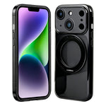 Custodia silicone magnetica con supporto girevole per iPhone 14
