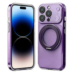 Custodia silicone magnetica con supporto girevole per iPhone 14