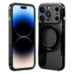 Custodia silicone magnetica con supporto girevole per iPhone 14