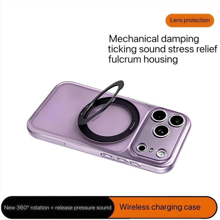 Custodia in silicone con supporto girevole per iPhone 12
