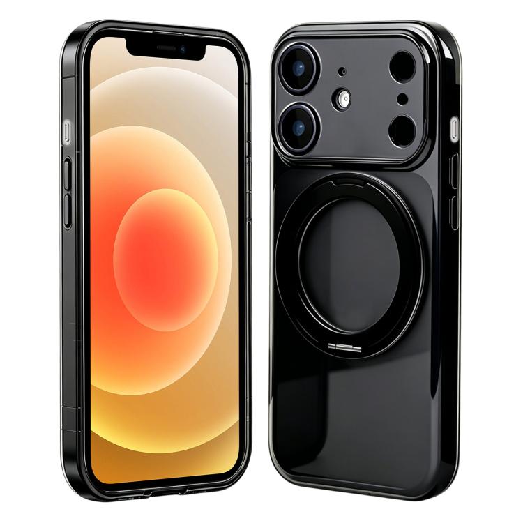 Custodia in silicone con supporto girevole per iPhone 12