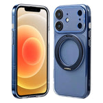 Custodia in silicone con supporto girevole per iPhone 12